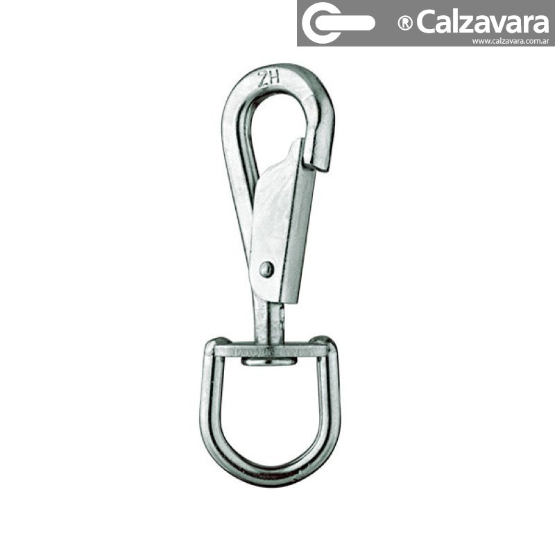 MOSQUETON HIERRO ZINC  ART 410