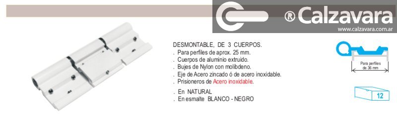BISAGRA No.7136-3C