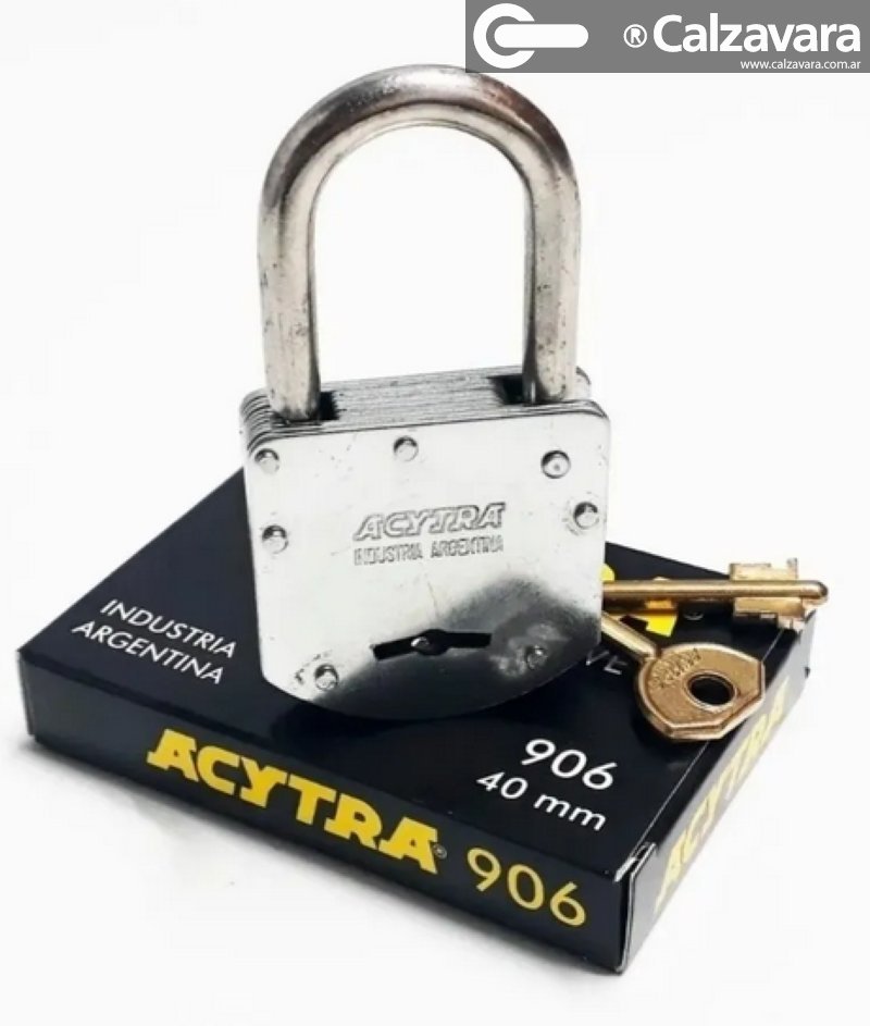 CANDADO ACYTRA 906 40mm            !
