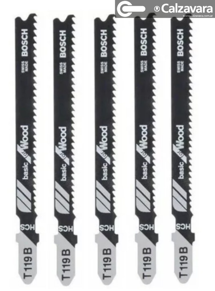 HOJA DE SIERRA CALADORA T 119 BO