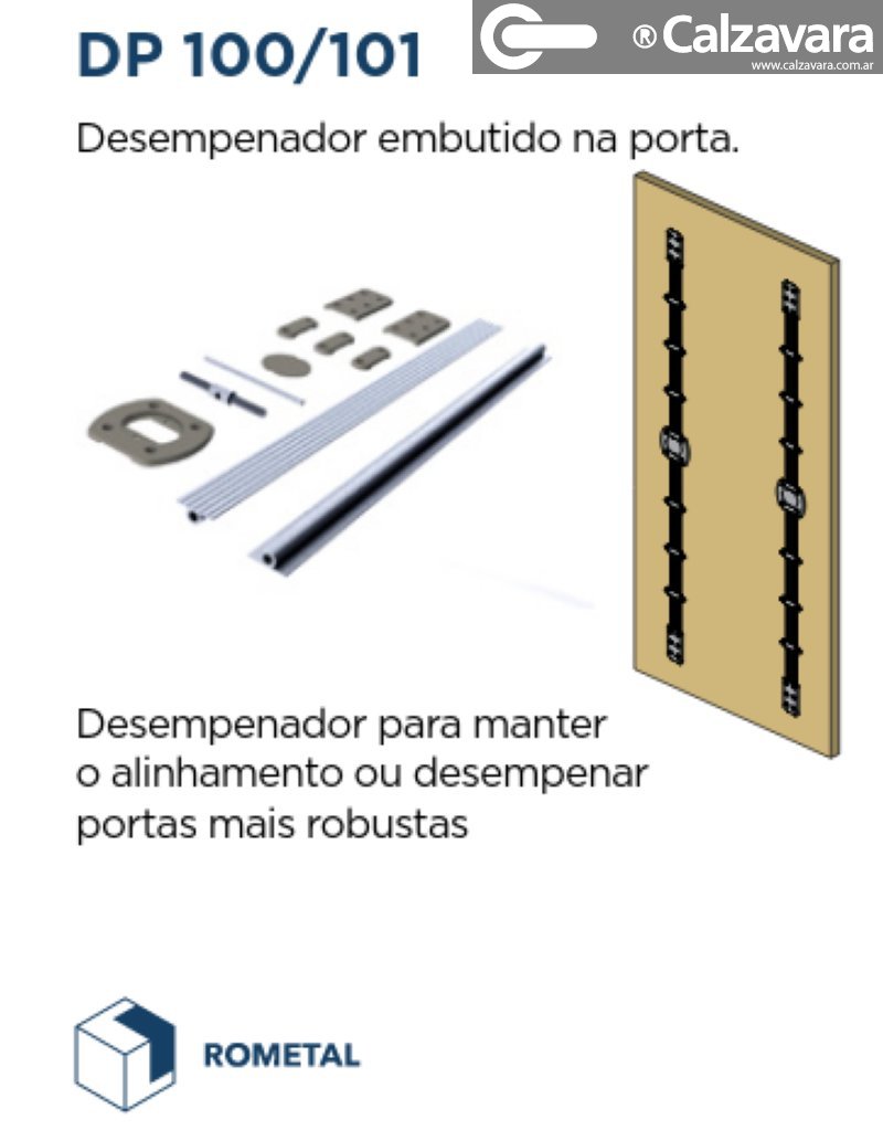 KIT TENSOR P/PTA 2.5MT EMBUTIR DP100
