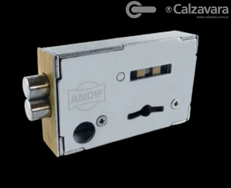 CERROJO AN-DIF 850 ZINC CRISTAL LAT