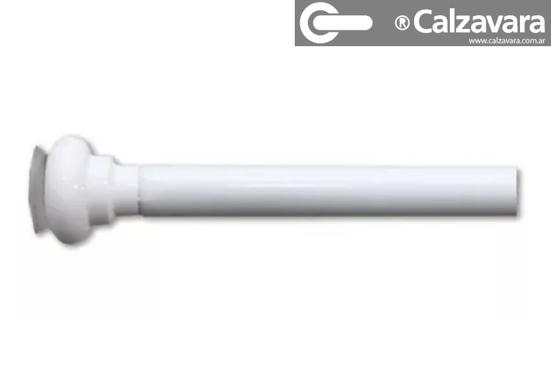 BARRAL EXTENSIBLE LUJO BCO 2mt