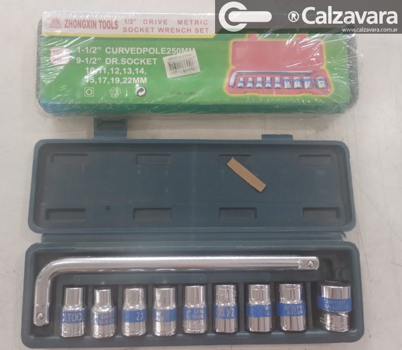 JGO TUBOS 1/2 10pza E. TOOLS