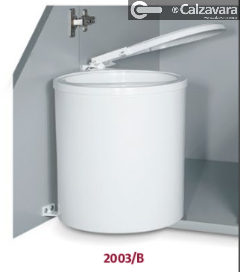 PORTA RESIDUO 10LT 2003/BLANCO