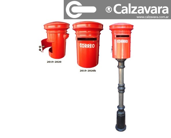 BUZON CORREO CON COLUMNA  3014