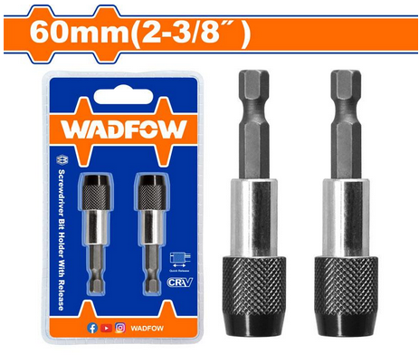 ADAPTADOR ENCASTRE RAP 1/4 x2un WDF