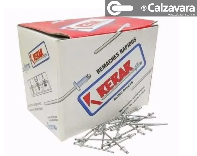REMACHE RAPIDO C/CHATA 4.8x12mmx100u