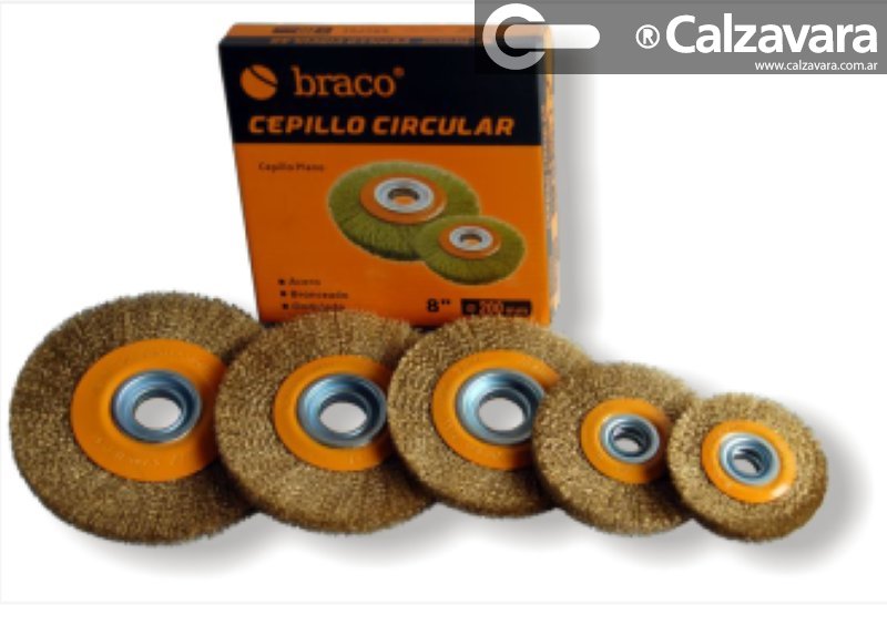 CEPILLO ALAMBRE CIRCULAR 150mm