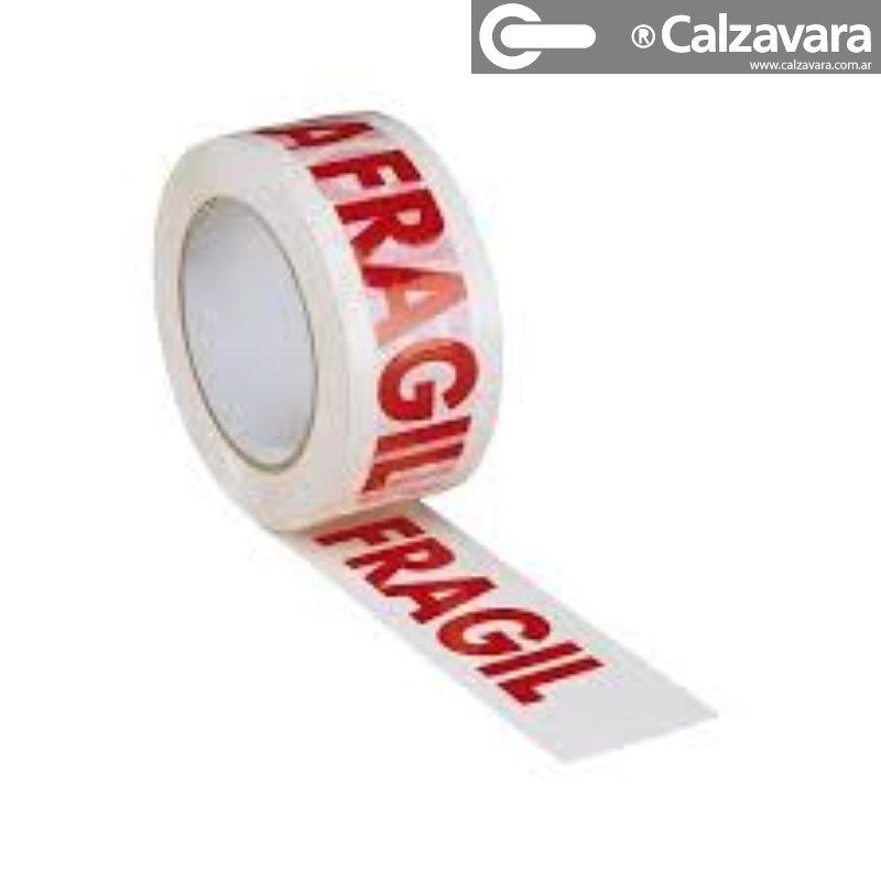 CINTA ADHESIVA FRAGIL 48 X 100mts