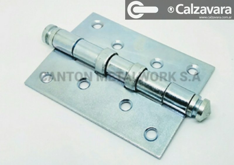 BISAGRA MUNICION 100x100 C/AGUJ 5214