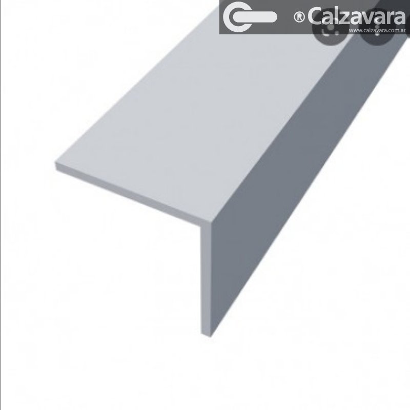 DEFENSA ESQ 2.44m AL NAT 20x20mm