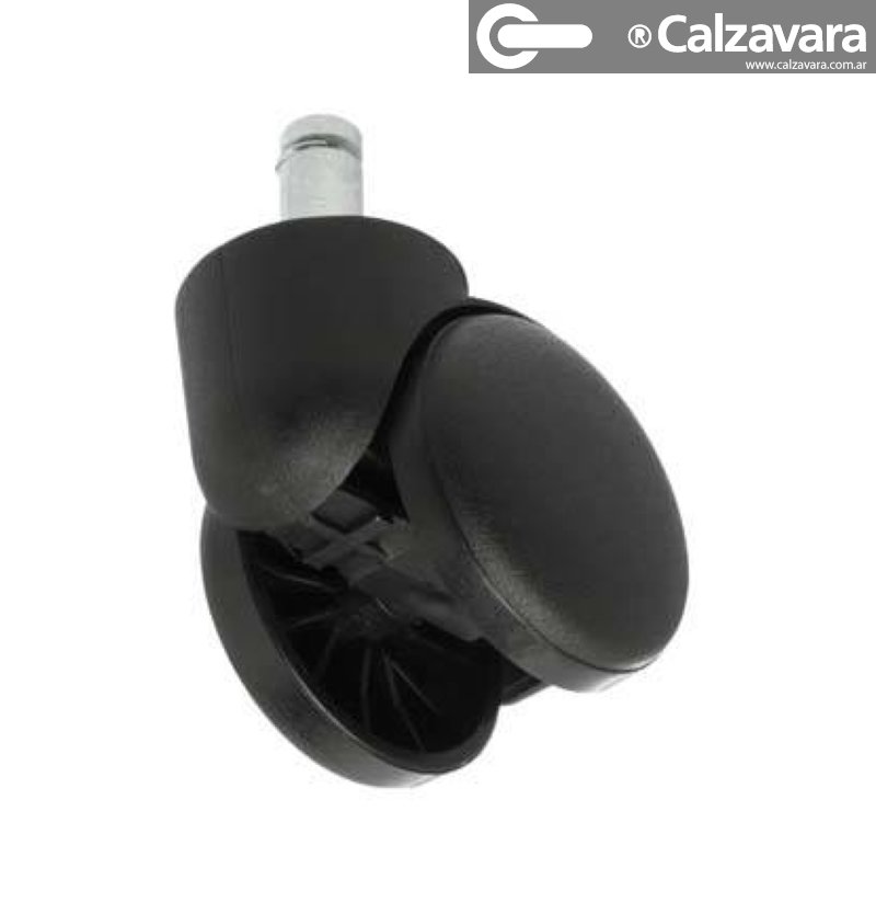 RUEDA DUAL 50mm C/PERNO LISO RUE-20