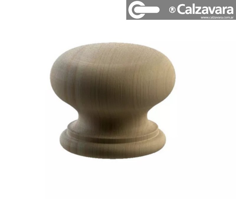 TIRADOR C/REDONDA 33mm P BLANCO 1001