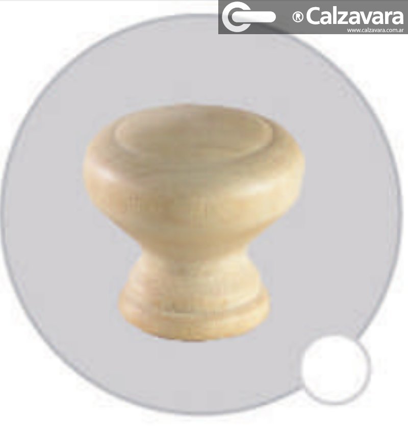 TIRADOR DE MADERA MOD D T2 33MM