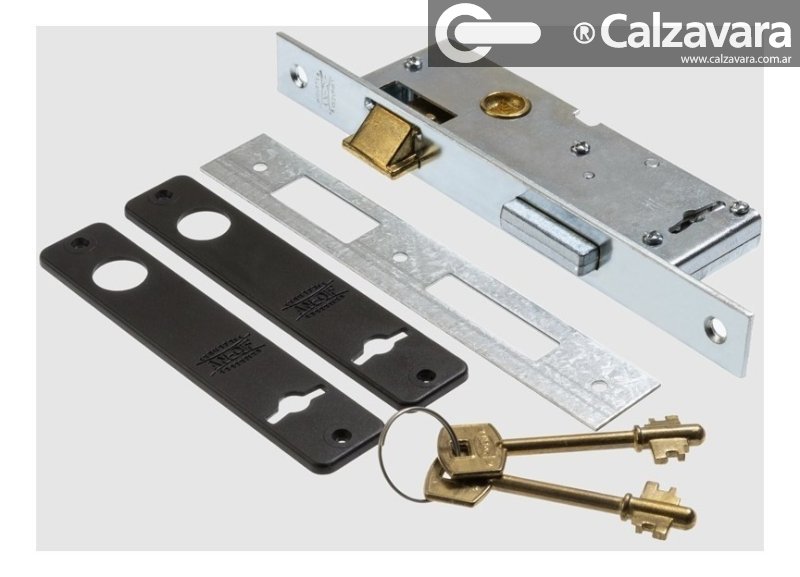 CERRADURA AN-DIF 857 47mm ZINC