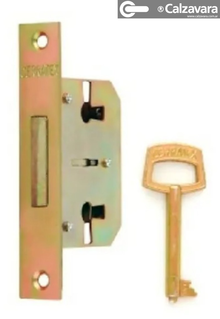 CERRADURA CERRATEX 25 mm 6 COMB.