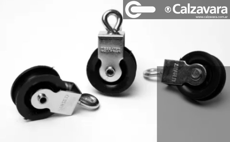 ROLDANA C/RUEDA PLASTICA 32mm