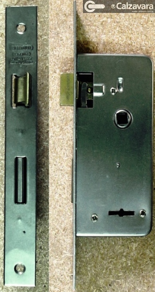 CERRADURA PICCOLO 1111 ZINC DOR