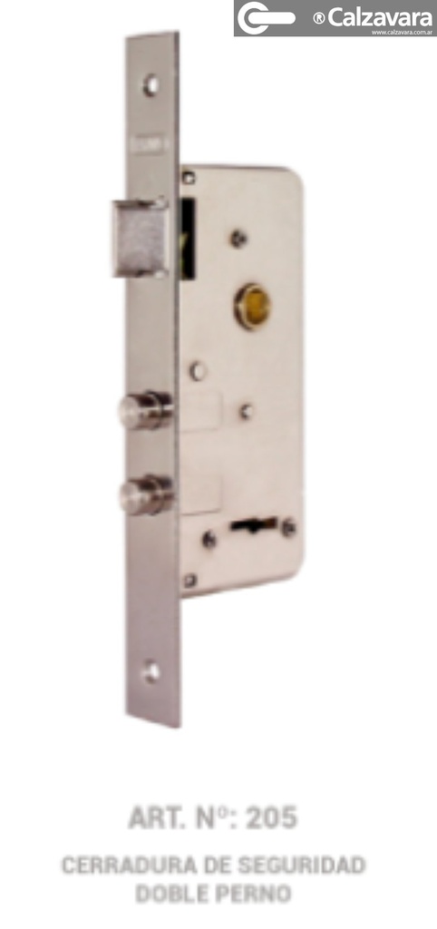 CERRADURA PRIVE 205 ZINC A GRANEL