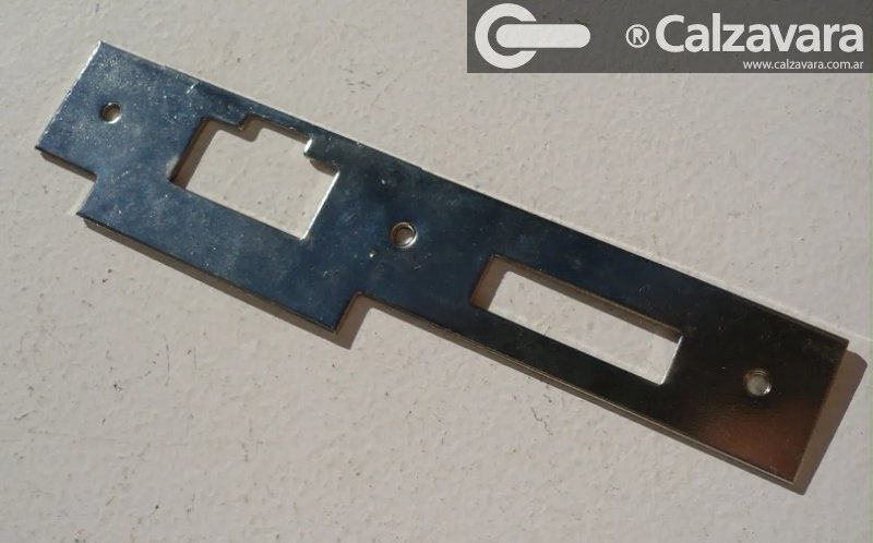 CONTRAFRENTE CHAPA P/CERRADURA