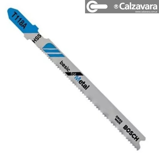 [00712001000] HOJA DE SIERRA CALADORA U 118A