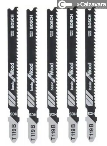 [00748001000] HOJA DE SIERRA CALADORA T 119 BO