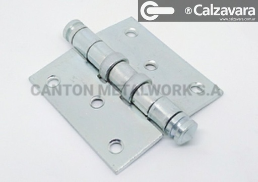 BISAGRA MUNICION 78x78 C/AGUJ 5210