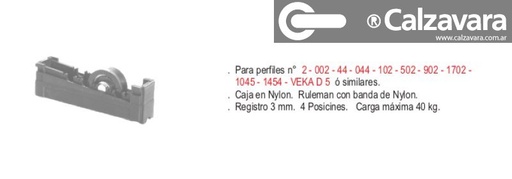 RODAMIENTO REGISTRABLE No3004-CRX