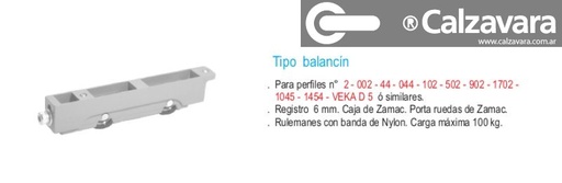 RODAMIENTO REGISTRABLE DOBLE 3023CRX