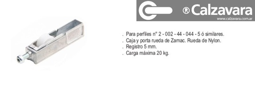 RODAMIENTO REGISTRABLE No.3003