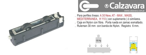 RODAMAIENTO REGIST DOBLE 3047 CRX