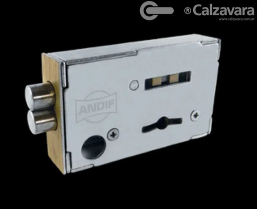 [05112001000] CERROJO AN-DIF 850 ZINC CRISTAL LAT