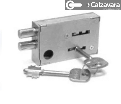 [05352001000] CERROJO 2 PERNOS HORIZ 991