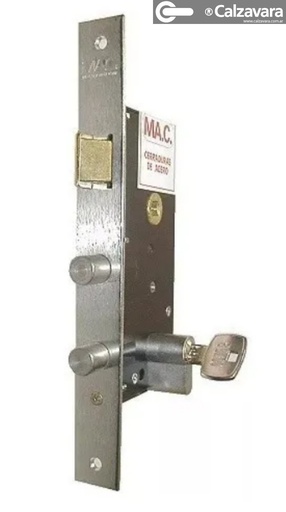 CERRADURA M.A.C A50C NIQ C/CILINDRO