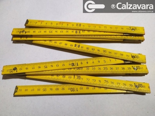 METRO MADERA X 2mts